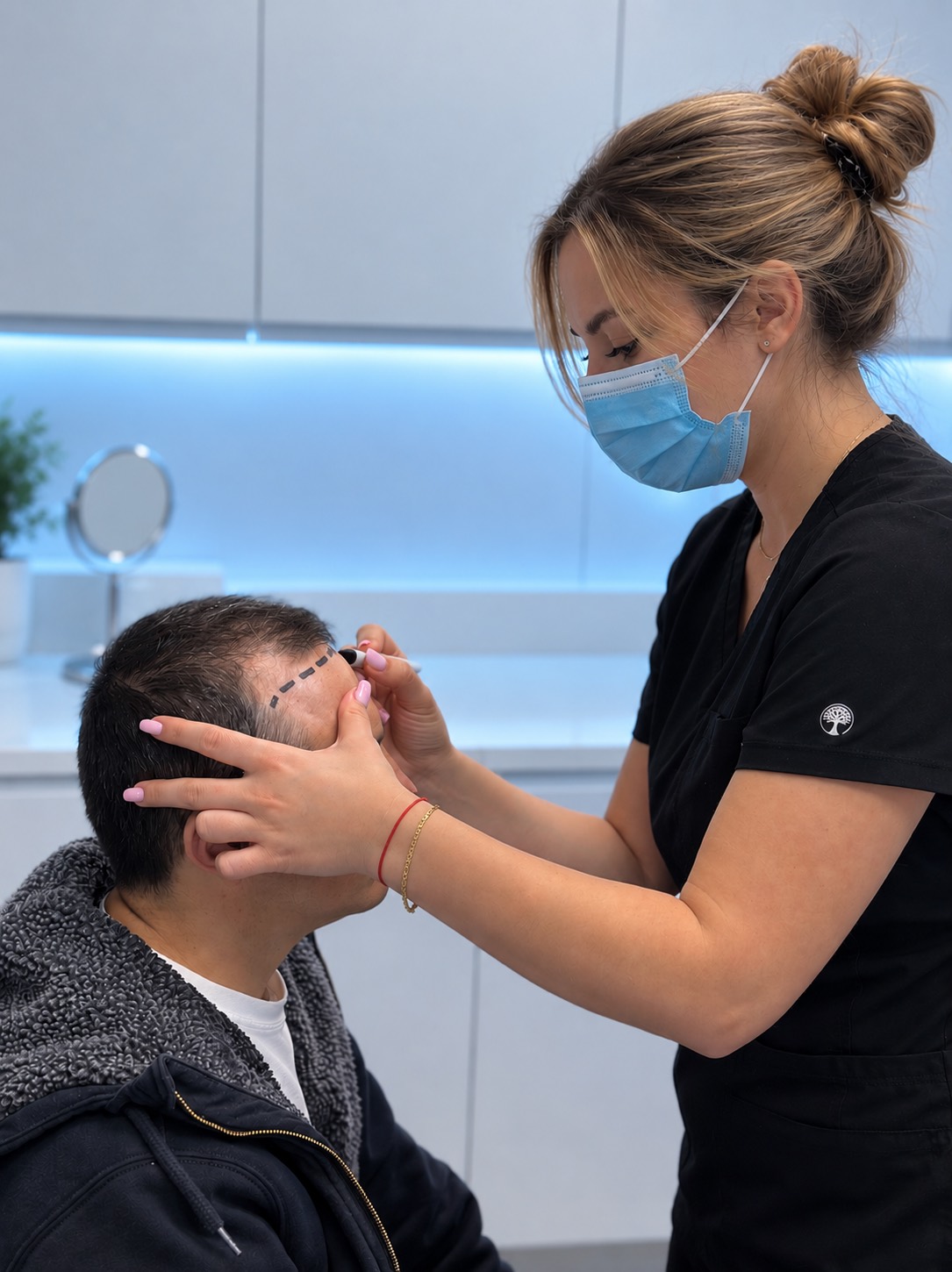 DHI versus FUE hair transplant comparison at Nova Medical NYC