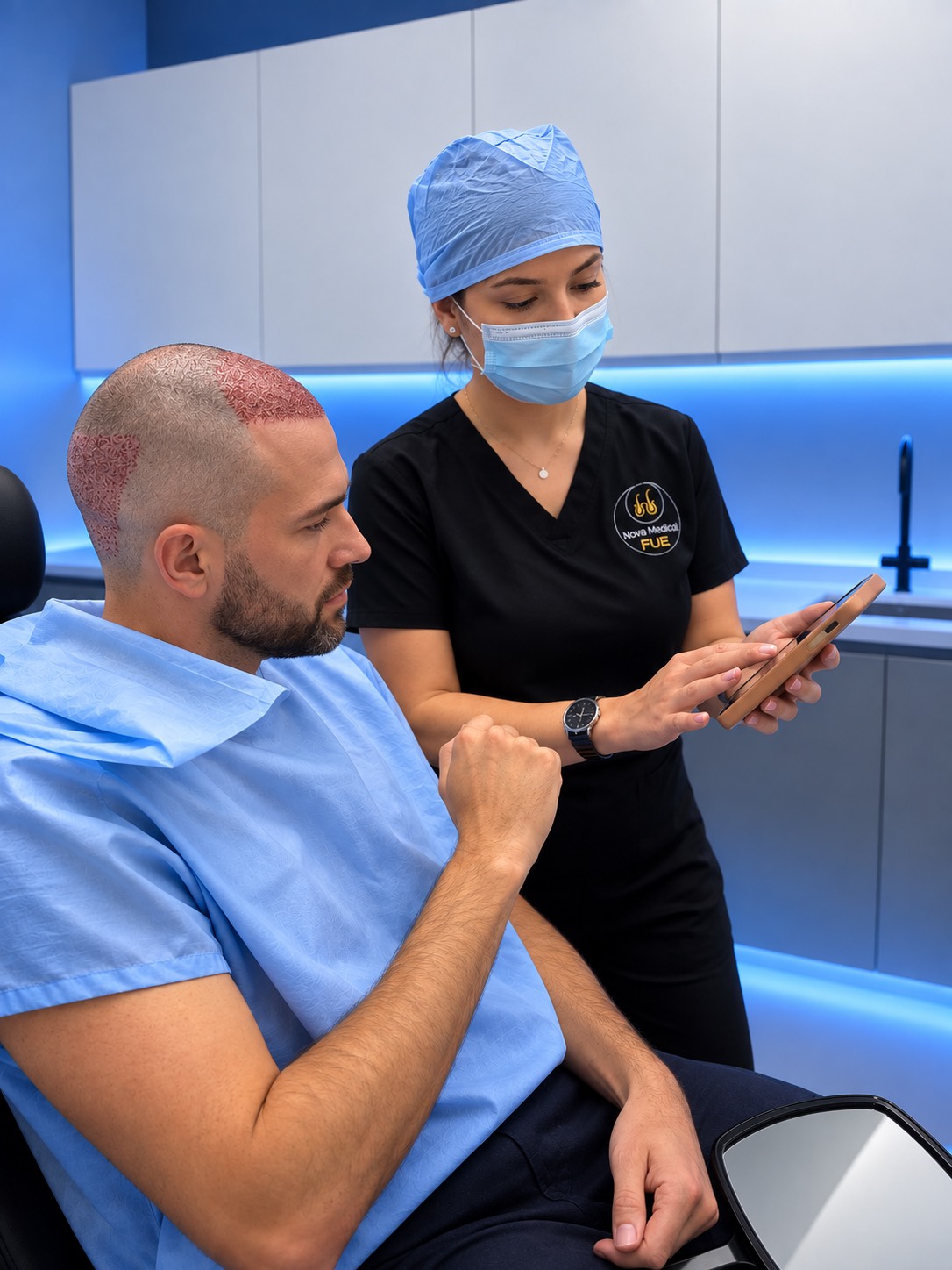 Hair transplant repair at Nova Medical NYC
